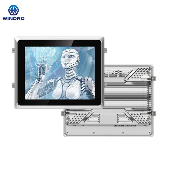 Panel PC con pantalla táctil capacitiva de 10 puntos sin ventilador DC12V totalmente de metal Tablet PC industrial con Android de 10 pulgadas Computadora industrial con Android de 10,4 pulgadas